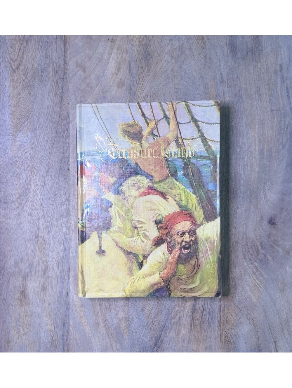 Treasure Island “An Illustrated Junior Library Edition” Book